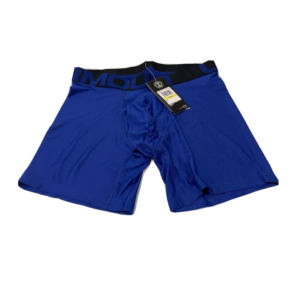 Under Armour Mens Underwear The Tech Boxe Jock Blue Size Medium